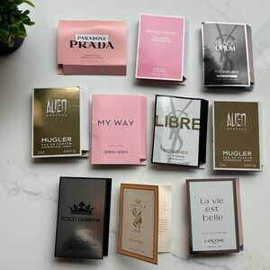 Designer Perfume Sample Set